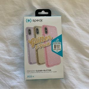 Speck Glitter Case for iPhone X